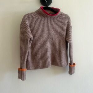 Maeve by Anthropologie sweater with color detail XXSP